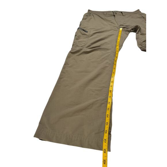 LL BEAN Mens Water-Resistant Cresta Hiking Pants in Khaki Size 32x30 #280941 - Picture 6 of 7